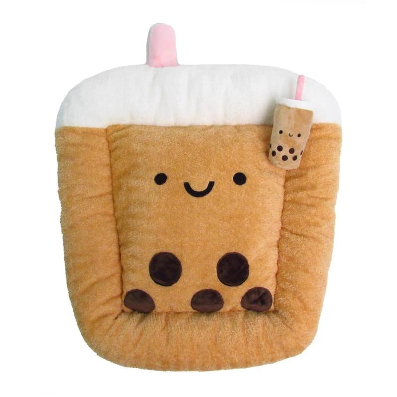 Boba Pet Bed with Crinkly Boba Toy for 15Lb Cats or Dogs