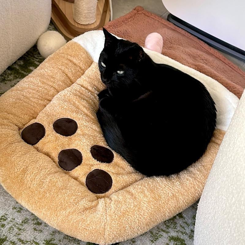 Boba Pet Bed with Crinkly Boba Toy for 15Lb Cats or Dogs