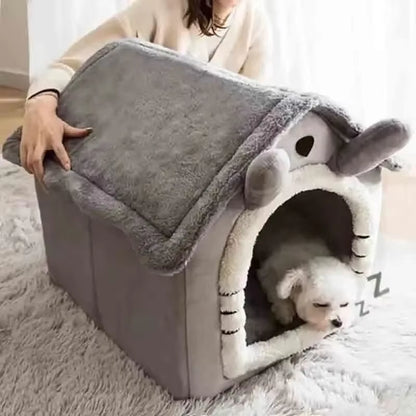 Indoor Cozy Pet Tent House with Removable and Washable Cushion - Suitable for Dogs and Cats Year-Round